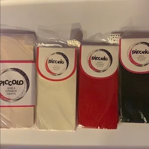 Girls opaque tights size 14-16